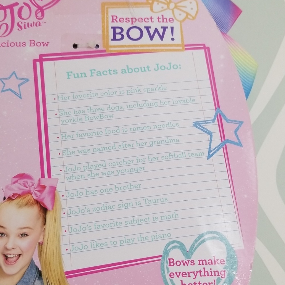 JoJo Siwa Bodacious bow hair accessory - Picture 5 of 6